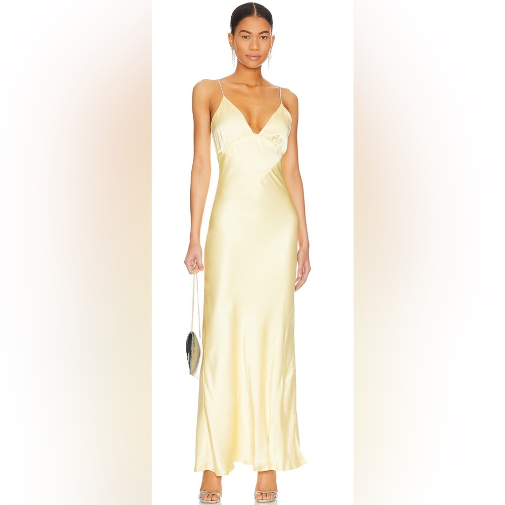 Bardot Capri Diamonte Slip Dress